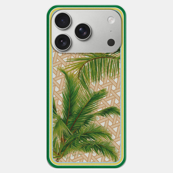Hazeran Palmiye Desenli Silikon Telefon Kılıfı