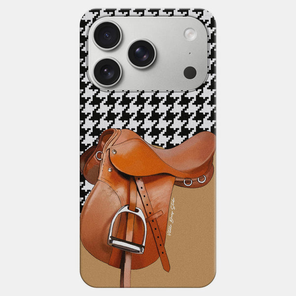 Equestrian Camel Desenli Telefon Kılıfı