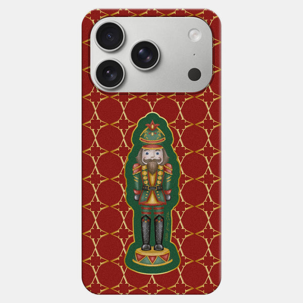 Nutcracker Kırmızı Desenli Telefon Kılıfı