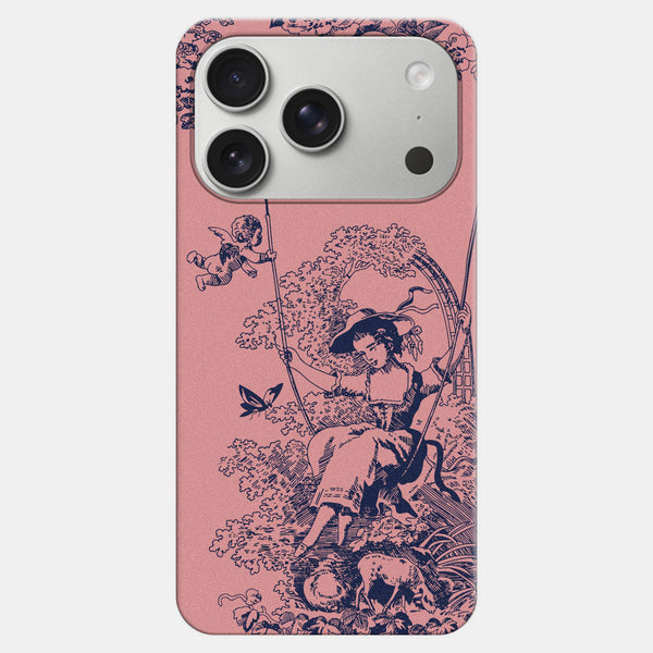 Timeless Collection Pembe Desenli Telefon Kılıfı