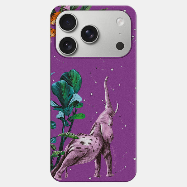 Wonderland Mor Fil Telefon Kılıfı