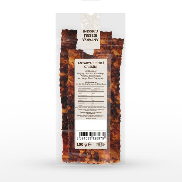Antakya Biberli Grissini 100 G
