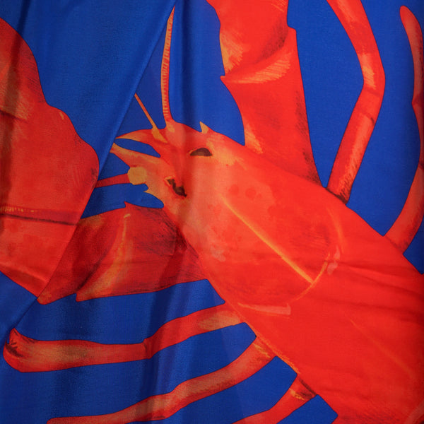 Vitelli X Lumoths - Lobster Silk Scarf