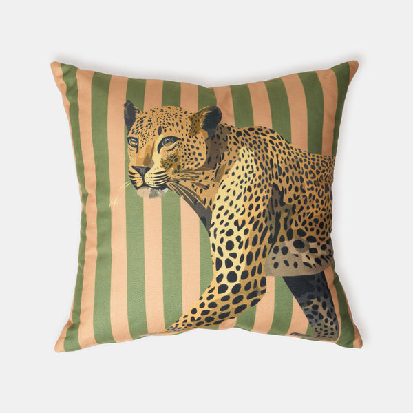 Leopard Çizgili Dekoratif Yastık