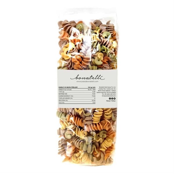 6Lı Sebzeli Burgu Makarna