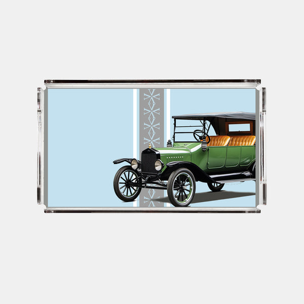 Classic Cars 20's 38x28 Akrilik Tepsi