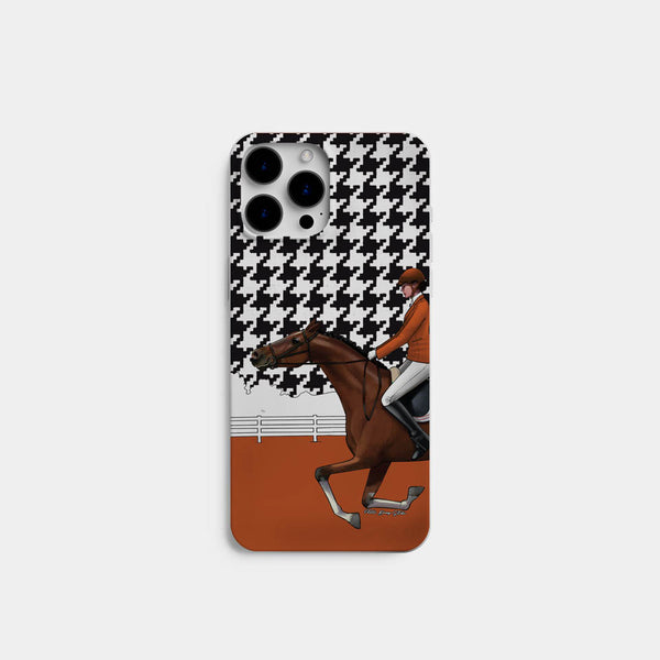 Equestrian Orange Ceket Telefon Kılıfı