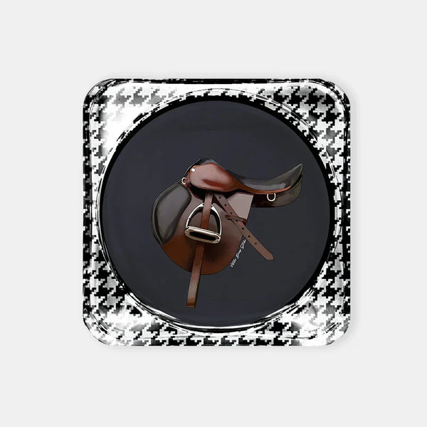 Equestrian Akrilik Bardak Altlığı