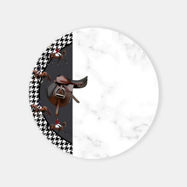 Equestrian Mermer Sunum Tabağı