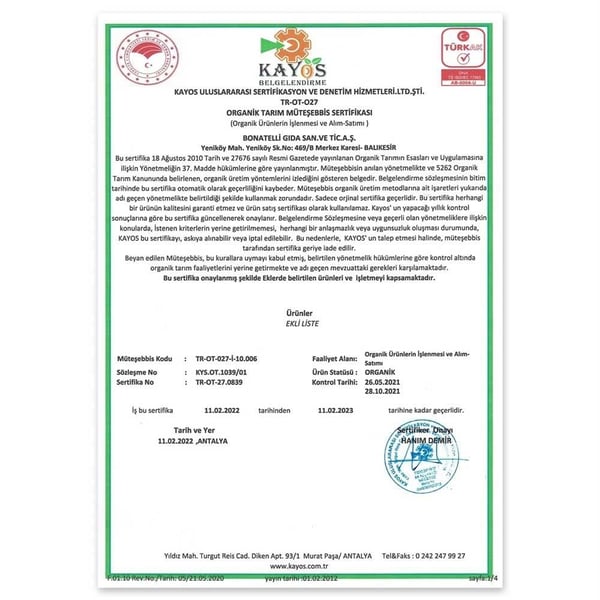 Bakliyat Makarnaları 4 Lü Set