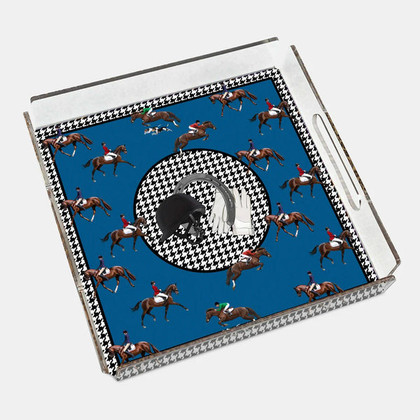 Equestrian 40x40 Akrilik Tepsi