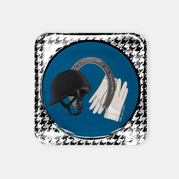 Equestrian Akrilik Bardak Altlığı