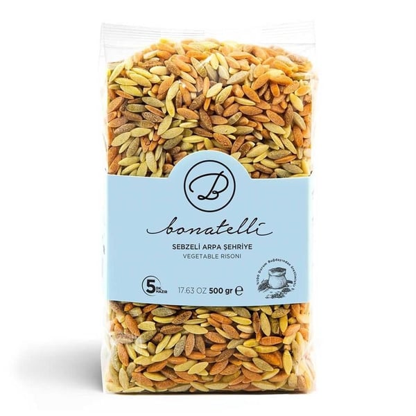 Bonatelli Sebzeli Arpa Şehriye 500 G