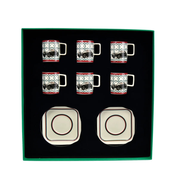 Classic Cars 6'lı Çay Fincanı