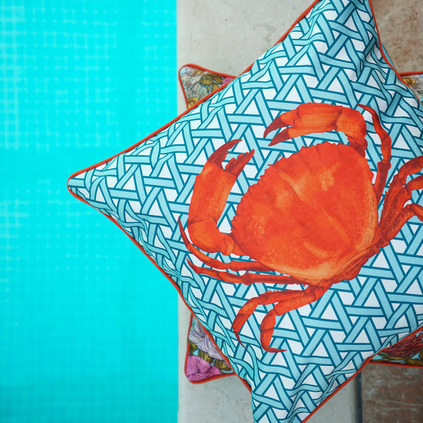 Hazeran Crab Dekoratif Yastık
