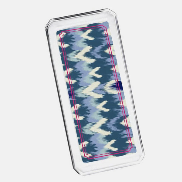 Ikat Cam Tabaklı Kahve Kupası Set