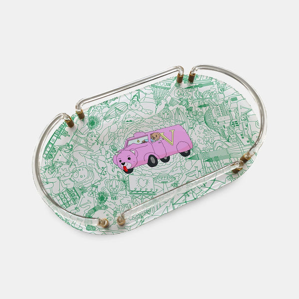 Istanbul Ayasofya Oval Akrilik Tespi