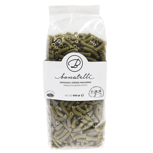 Ispanaklı Dirsek Makarna 400Gr
