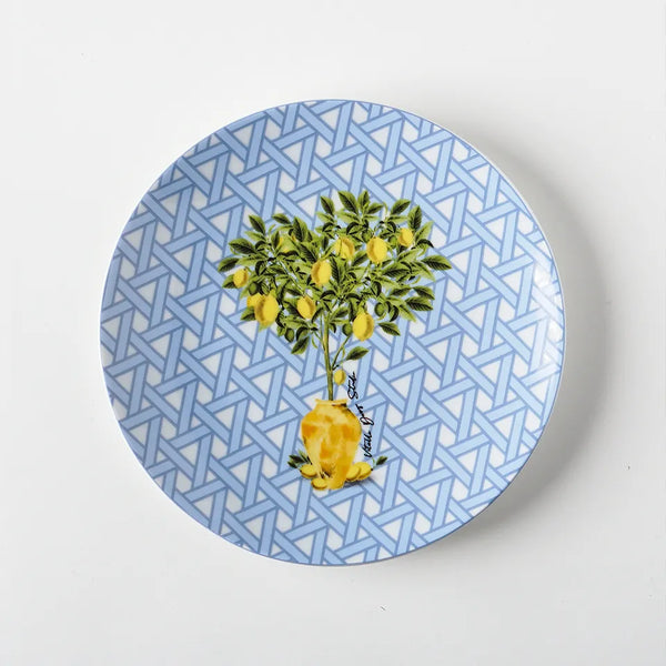 Hazeran 20 Cm Porselen Tabak