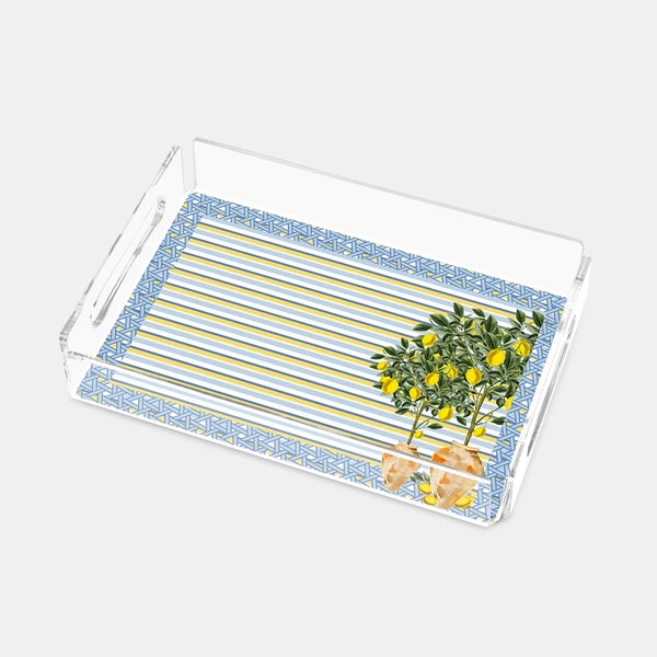 Hazeran Limon 25x17 Akrilik Tepsi