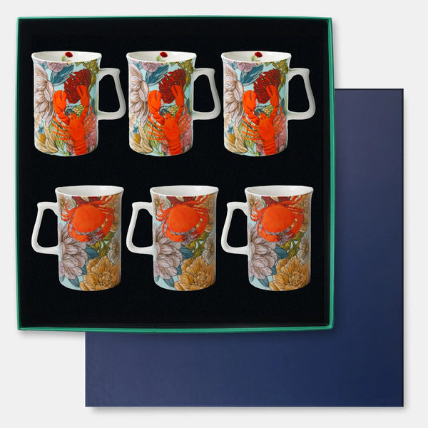 Hazeran Porselen 6'lı Kupa Seti