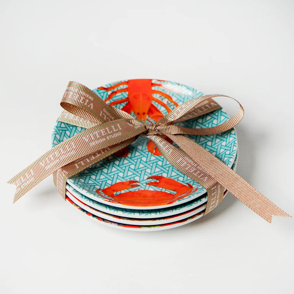 Hazeran Lemon 4-Piece 12 Cm Porcelain Plate