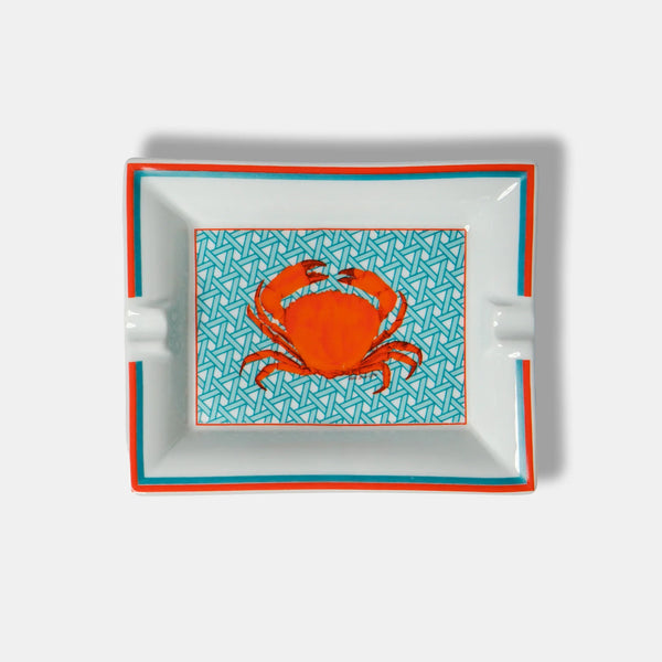 Hazeran Lobster & Crab Porselen Kül Tablası