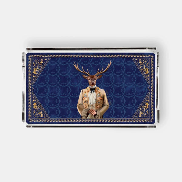 Louise 40x40 Akrilik  Tepsi