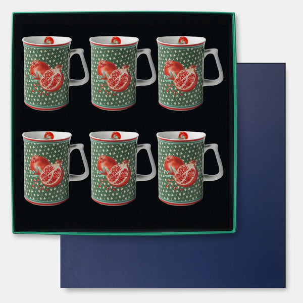 Hazeran Porselen 6'lı Kupa Seti