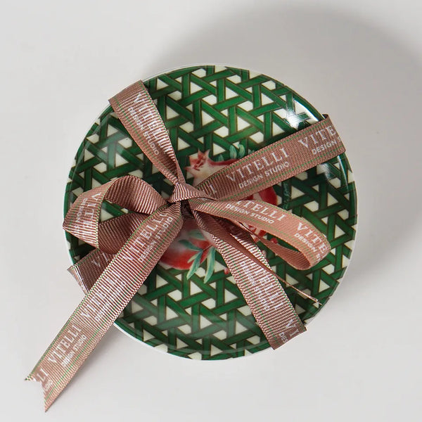 Hazeran Lemon 4-Piece 12 Cm Porcelain Plate