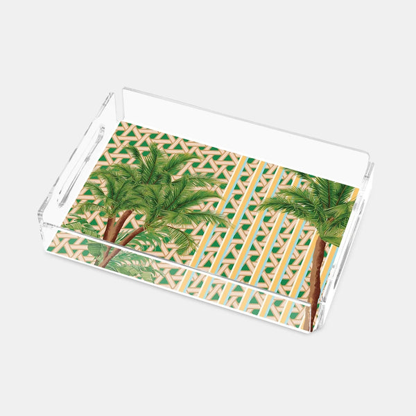 Hazeran Palmiye 25x17 Akrilik Tepsi