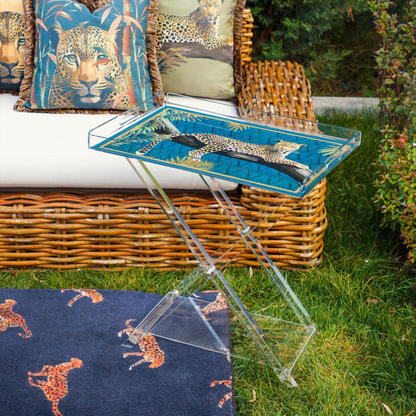 Leopard Akrilik Sehpa