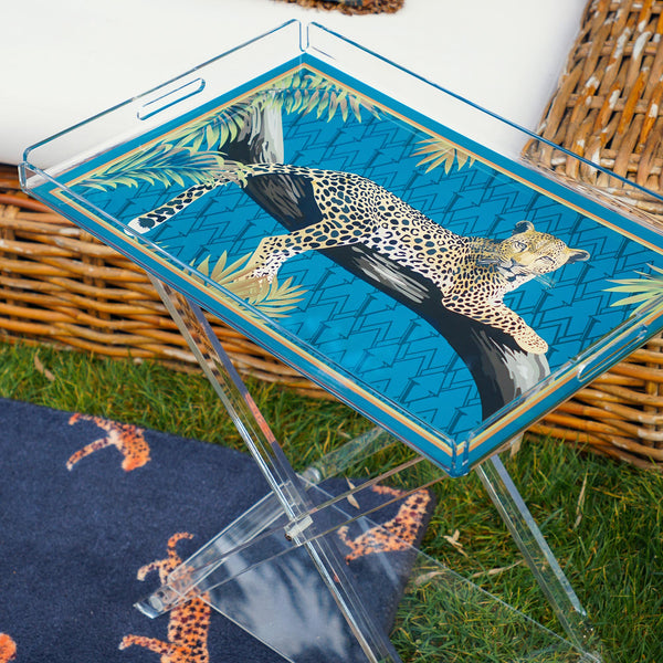 Leopard Akrilik Sehpa