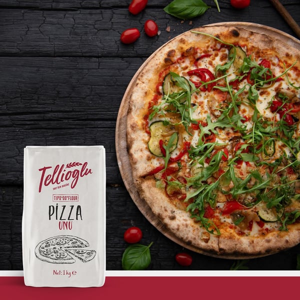 Tellioğlu Pizza Unu 1 Kg